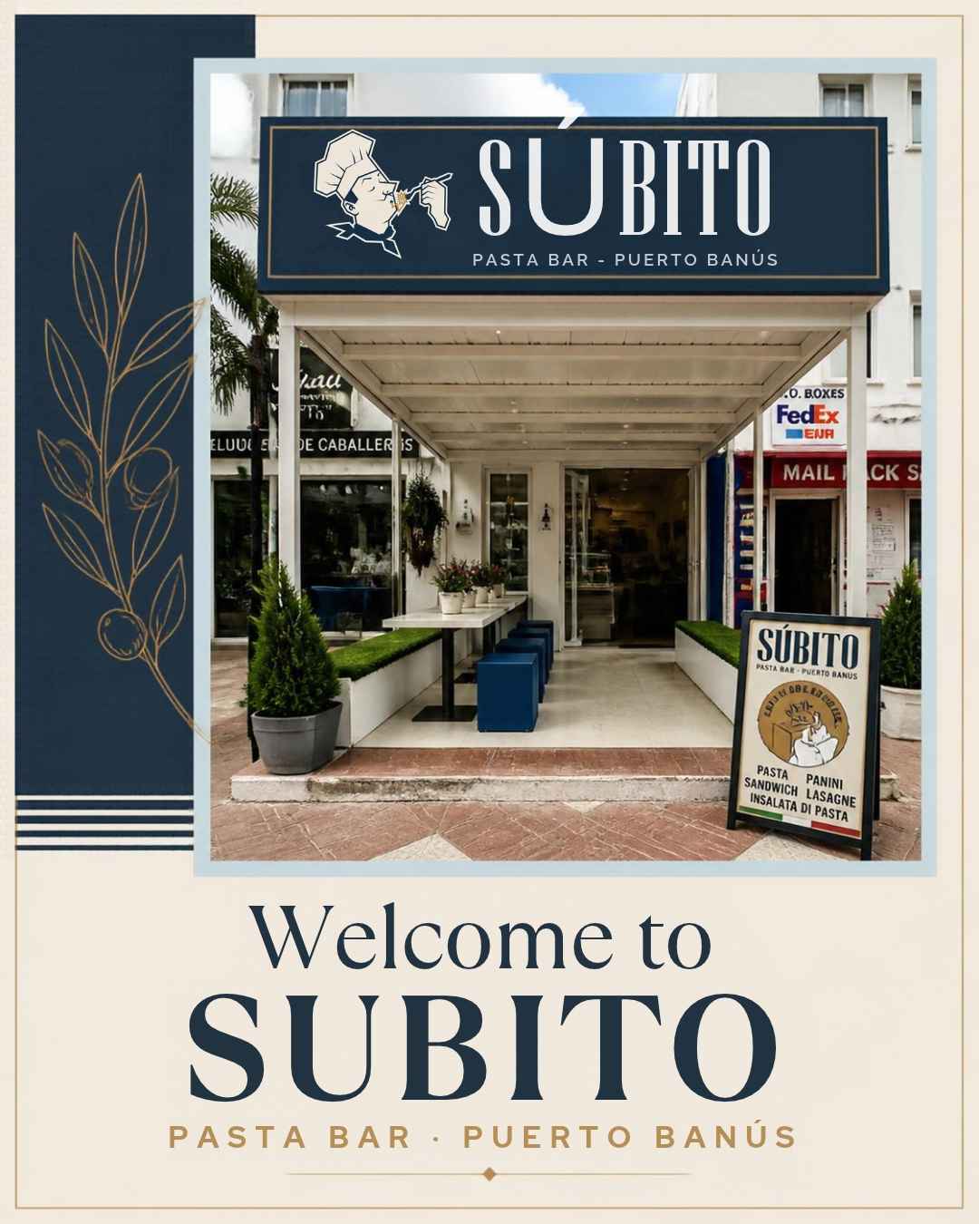 Entra en el cálido corazón italiano de Puerto Banús.