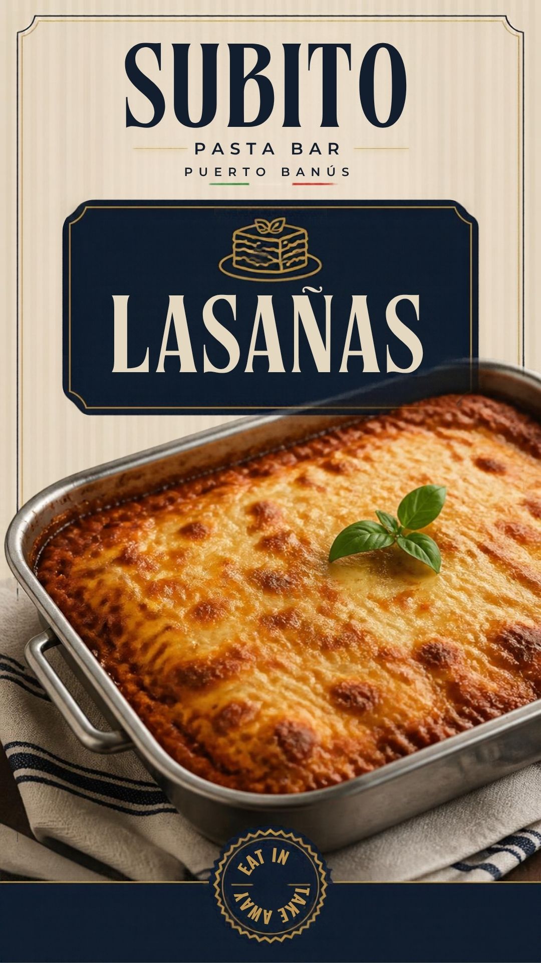 Lasaña de Berenjena
